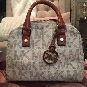 Michael Kors mini satchel.
